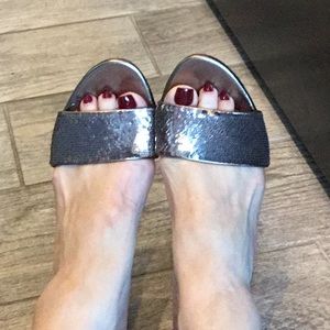 Gucci Sequin Mules